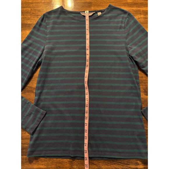 Seasalt Cornwall Men’s Small Sailor Shirt Crew Neck Organic Cotton Striped - Picture 10 of 11